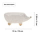 thumbnail image 4 of EeaseMX Jabonera de cerámica con forma de erizo, divertida caja para el hogar (blanca), 4 of 7