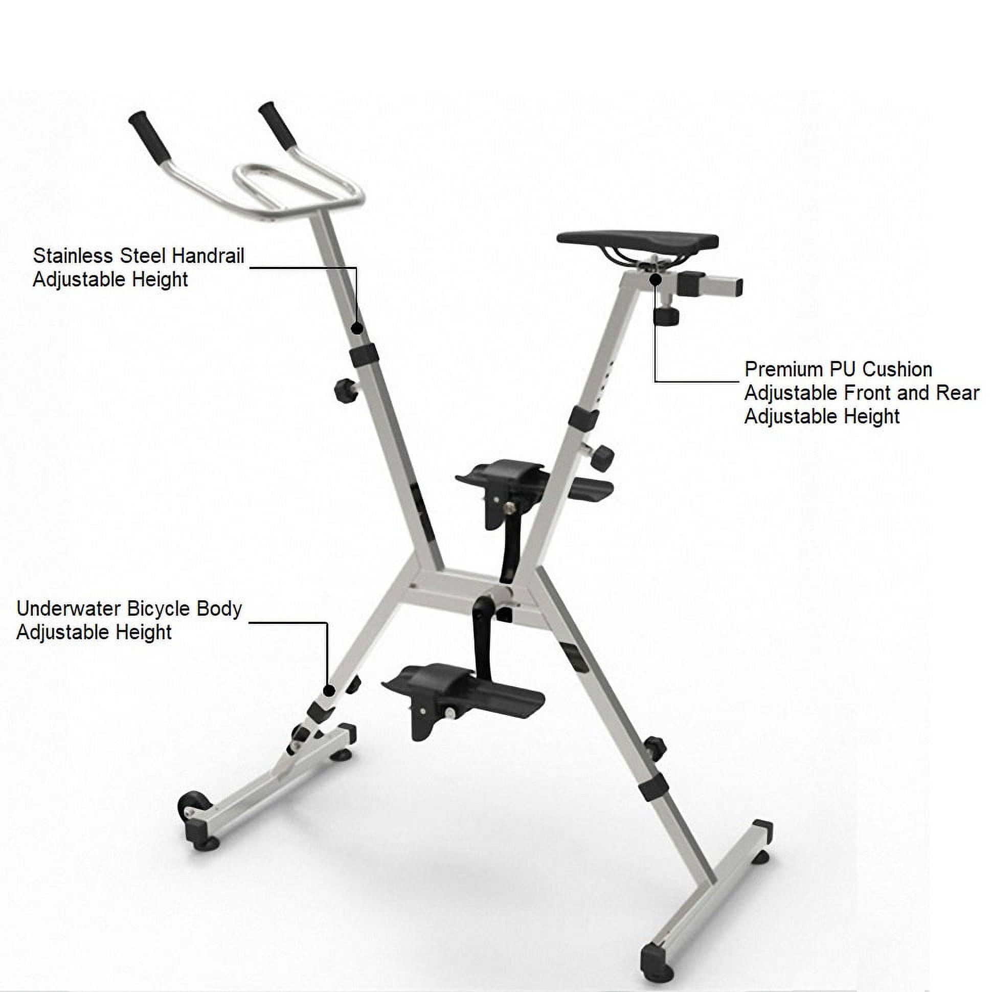 Swimming Pool Fitness Underwater Bike Aquatic Bicycle for Exercise