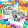 thumbnail image 5 of TRENDBOX 100 pcs Macaron Ball Pit Balls Plastic Balls for Ball Pit Pool Playpen Babies Kids Children Birthday Parties, 5 of 7
