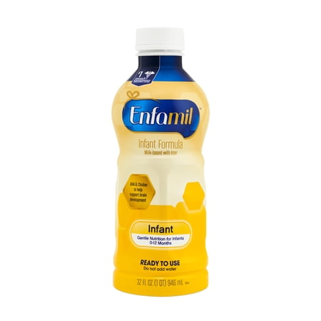 Enfamil Liquid Baby Formula with Iron, 32 fl oz Bottle