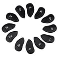 thumbnail image 2 of Cubiertas de Club DYNWAVEMX PU para golf 12pcs Negro, 2 of 8