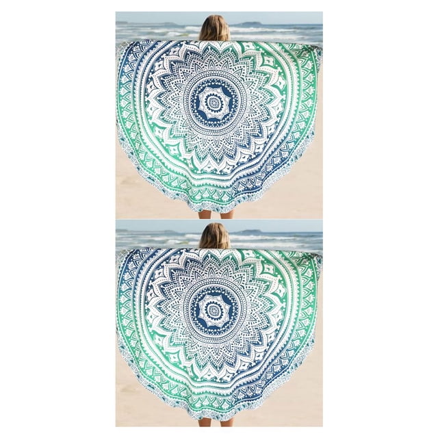 Greeniant Mantel de gasa de color Fader, toalla de playa, tapete Type2 NO2 Greeniant CBP010095