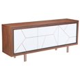 thumbnail image 1 of Moe's Trapeze 3 Door Sideboard in Brown, 1 of 4
