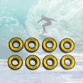 thumbnail image 3 of 8Pcs Roulements de Planche à Roulettes de Précision 8mm Roulements de Planche à Roulettes Scooter Taille ABEC-11 pour Longboard Jaune, 3 of 8