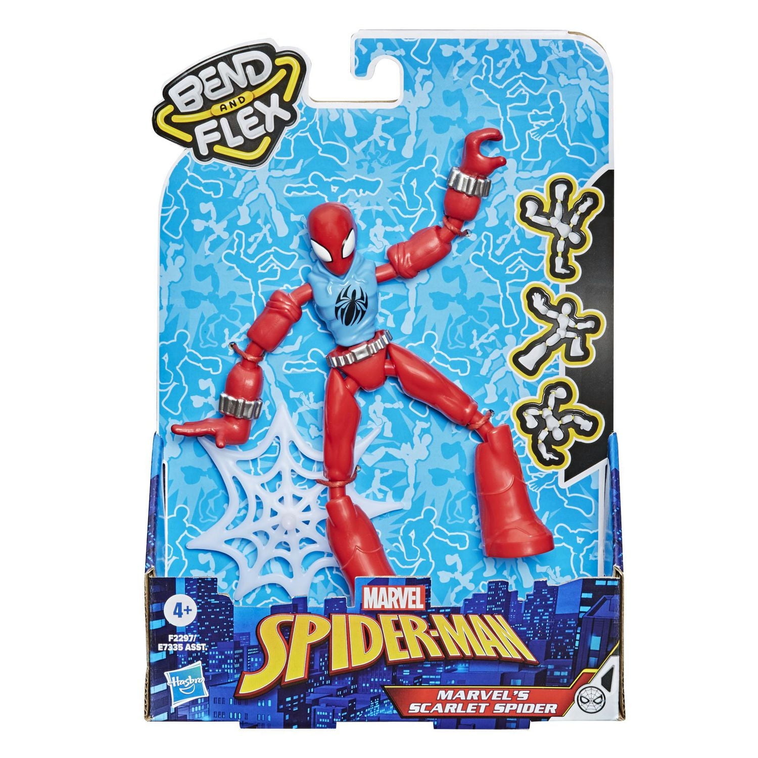 Marvel Spider-Man Bend and Flex - Scarlet Spider