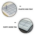thumbnail image 3 of AURARMLET Indoor Potty System for Dogs with Flat Plate Design Plastic White 1Set Protects Pets Feet, 3 of 8