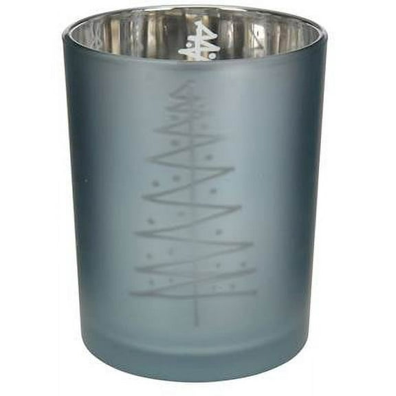 CLASSIC CHRISTMAS - TEAL CHRISTMAS TREE Courtneys Candles 6 oz Limited Edition Scented Jar Candle