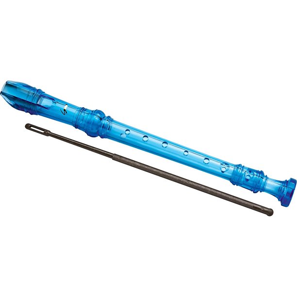 Lyons Soprano Recorder Transparent Blue