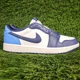 thumbnail image 5 of N I-K-E A i r-Jor-dan 1 Retro OG Low Mens Sz 9.5 Obsidian Blue Black White CZ0790-400, 5 of 6