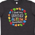 thumbnail image 4 of Inktastic I Love My Brother Autism Awareness Youth T-Shirt, 4 of 5