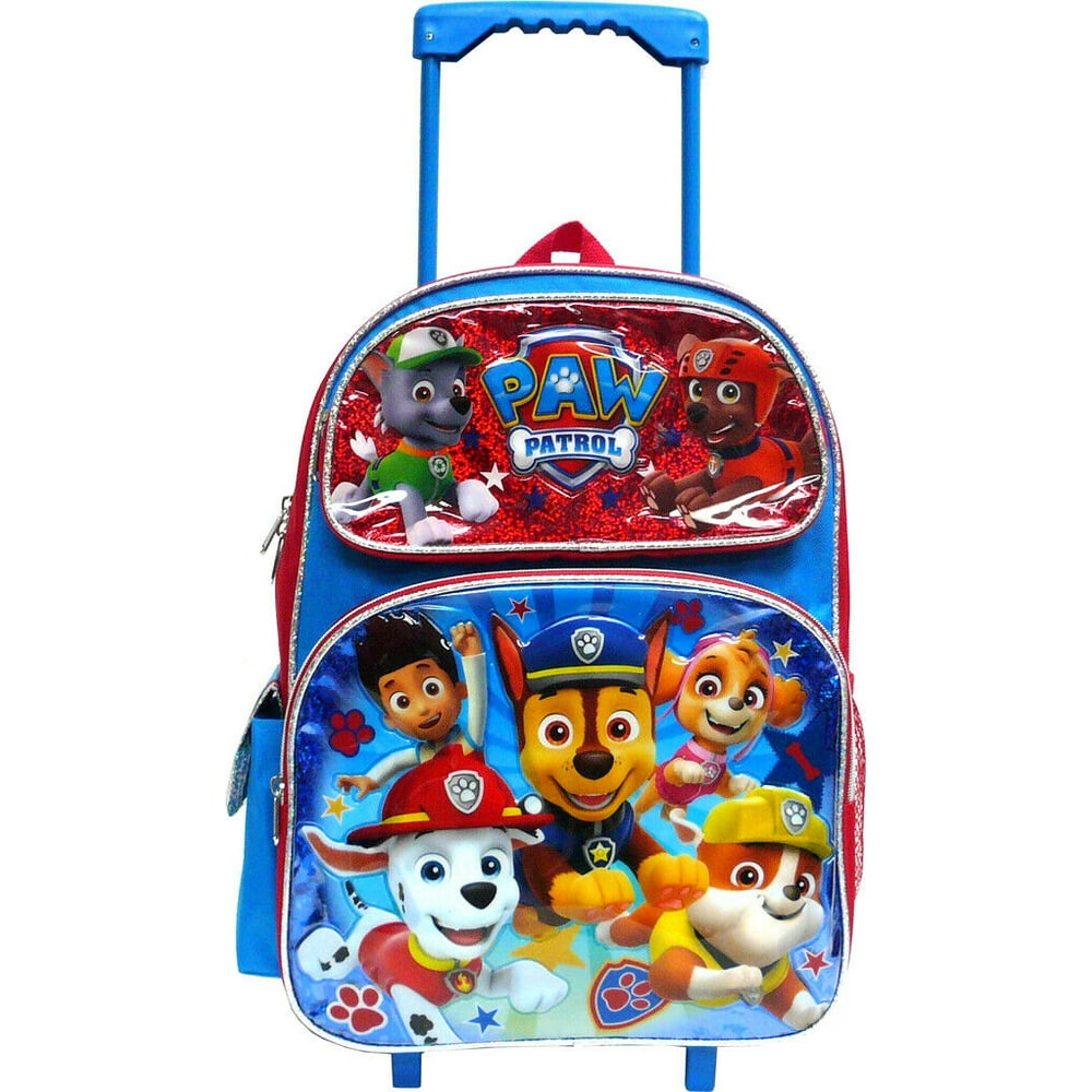 paw patrol travel set