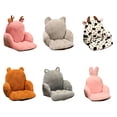thumbnail image 4 of Naiovety Cojín de asiento de silla de estilo de dibujos animados, almohada de felpa y transpirable para glúteos, almohadas lavables para Decoración del hogar Tipo 3 55x40x40cm, 4 of 6