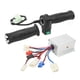 thumbnail image 1 of Empuñadura Del Acelerador, Controlador De Velocidad Del Motor A Prueba De Arañazos Empuñadura De Giro Del Acelerador 12V 250W Fácil De Instalar Caucho De Aleación De Aluminio ANGGREK Otros, 1 of 8
