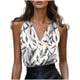 thumbnail image 3 of TaTaai Women Solid Color Satin Tank Top V Neck Sleeveless Camisole Soft Smooth Machine Washable No Fading Lightweight Casual Fashion Daily Wear Top Gift, 3 of 5