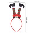 thumbnail image 2 of Navidad Para Niños Con Luces Elf Leg Hair Band Accesorios Para El Cabello Para Niños Fiesta De Navidad Fancy Dress Headwear Methold HA044231-01, 2 of 6