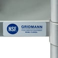 thumbnail image 7 of GRIDMANN NSF Stainless Steel Commercial Kitchen Prep & Work Table Plus A 2 Tier Shelf - 60 in. x 12 in., 7 of 7
