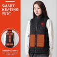 thumbnail image 5 of 26-27 New Upgraded Heated Vest Women's Intelligent Warm Heating Clothing Electric USB Charging Constant Temperature, 5 of 5