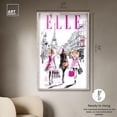thumbnail image 4 of Girls Trip to Paris Cover Shadowbox Print Fashion Art by Art Remedy, Blonde Frame, 36 x 54, 4 of 6