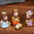 thumbnail image 1 of fastboy Ensemble de Scène de la Sainte Nativité Ornement de Table Cadeaux Multicolores, 1 of 8