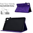 thumbnail image 5 of Allytechgroup Flip Cover Case for Lenovo Tab M10 HD Gen 2 (2020) 10.1" TB-X306X/TB-X306F, Smart Case Auto Sleep Wake Shockproof Kickstand Bumper Magnetic Closure Pen Holder Slim Case, Purple, 5 of 10