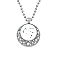 thumbnail image 1 of Geni Signe de Constellation Colliers Pendentif Lune Rétro Étoiles Bijoux, 1 of 3