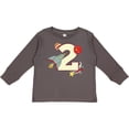 thumbnail image 3 of Inktastic 2nd Birthday Outer Space Theme Boys or Girls Long Sleeve Toddler T-Shirt, 3 of 5