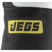 JEGS Racing Gloves SFI 3.3/1 Single Layer Nomex Large Black