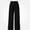 Black, variant on Women's Wide Leg Pants for Women Pull On Pants High Wiast Button Down Pants with Side Pocket Gray Size S