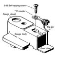 thumbnail image 2 of HO Coupler Height Gauge, 2 of 3
