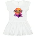 thumbnail image 3 of Inktastic Daytona Beach Florida Sunset Girls Toddler Dress, 3 of 5