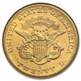 thumbnail image 3 of 1859-S $20 Liberty Gold Double Eagle AU-55 NGC, 3 of 3