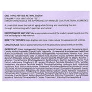 One Thing Peptide Retinal Cream, 1.85 fl oz (55 ml)