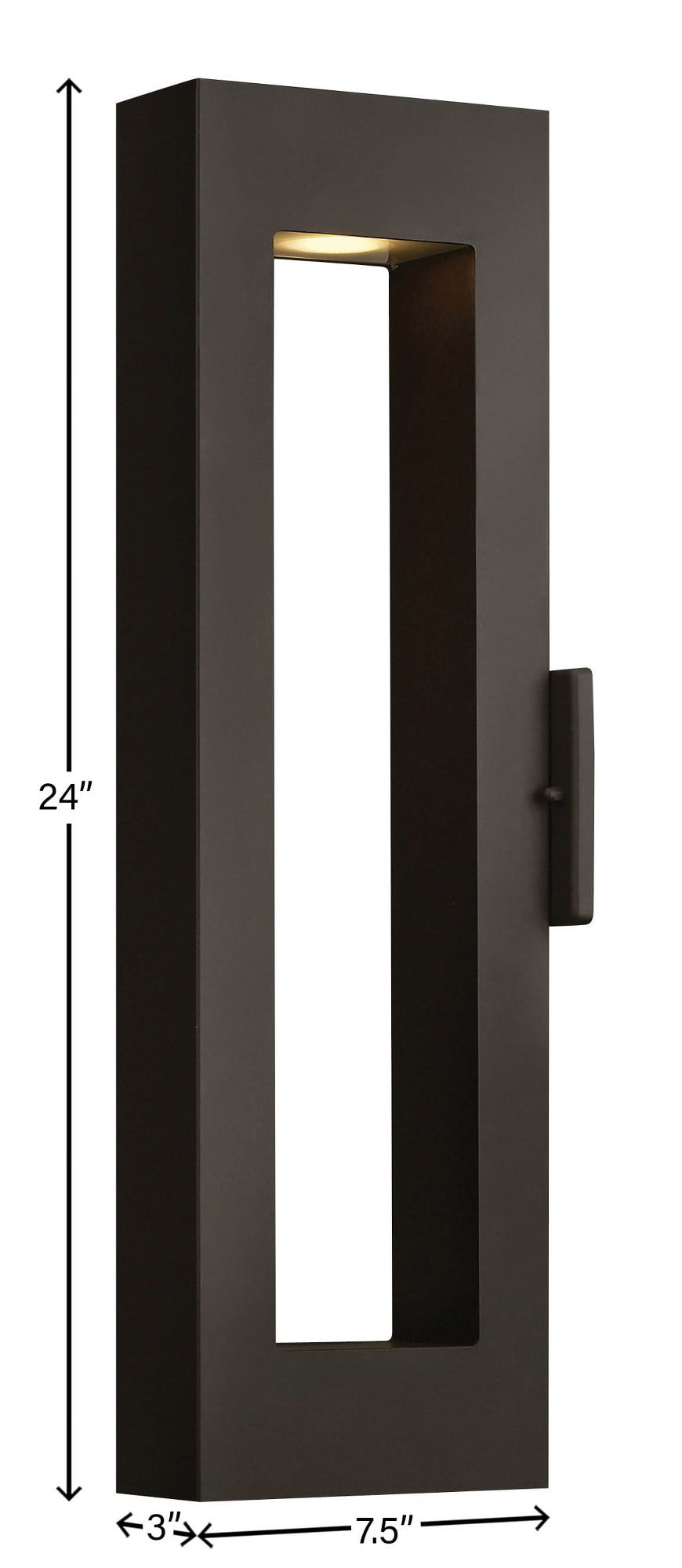 Hinkley Lighting 1644-Led Atlantis 24" Tall Outdoor Wall Sconce