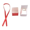 thumbnail image 3 of Herwey Gift Box, Favor Boxes, 50Pcs Square Shape Wedding Birthday Party Favor Chocolate Candy Sugar Gift Boxes with Ribbon, 3 of 7