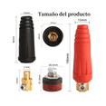 thumbnail image 2 of Bornes 1/2 Para Soldadora Inversora Conector Rápido 315 amper Malubero Rojo, Negro, 2 of 5