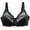 Black, variant on Comfortable Bras for Women Comfort Revolution Wireless Bra Full-Coverage Wirefree Bra Beige,M