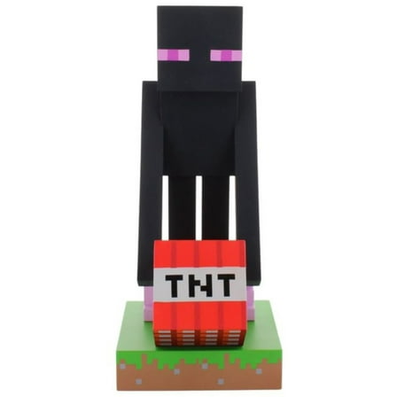 Exquisite Gaming: Minecraft - Enderman - Cable Guys Original Controller & Phone Holder, Collectible Device Stand, Officially Licensed Figure
