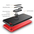thumbnail image 4 of iPhone 8 Case, Punkcase Magnetix Protective TPU Cover W/Kickstand, Ring Grip Holder & Metal Plate for Magnetic Car Phone Mount Plus Tempered Glass Screen Protector for Apple iPhone 6/7 & 8 [Black], 4 of 4