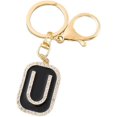 thumbnail image 1 of Letter Keychain,26 Letters A-Z Decorative Letter Keychain,Name Keychain for Women Girls Men Teenager Gift, 1 of 3