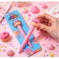thumbnail image 2 of 2 in 1 Fidget Toy Dumpling Squishy Pen Stress Relief Squeeze Ballpoint Pen Student Desk Decor, 2 of 6
