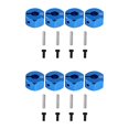 thumbnail image 1 of 2X RC Azul Aluminio 7.0 Rueda Hexagonal 12mm Drive con Pasadores TORNILlos 4P Ca, 1 of 5