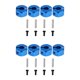 thumbnail image 1 of 2X RC Azul Aluminio 7.0 Rueda Hexagonal 12mm Drive con Pasadores TORNILlos 4P Ca, 1 of 5