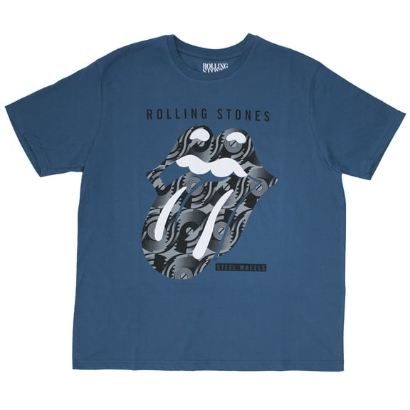 The Rolling Stones Unisex T-Shirt Steel Wheels (Small)