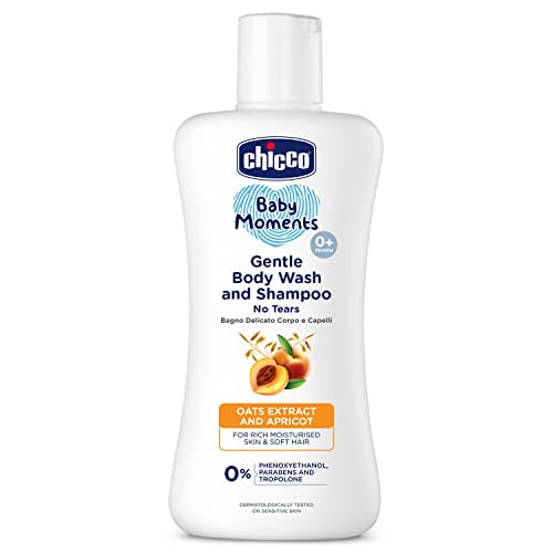 Gel de Baño y Champú Suave Chicco Baby Moments 16.9 fl oz
