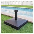 CLkPde Umbrella Base 60LBS Patio Umbrella Base,Plastic Builtin Cement