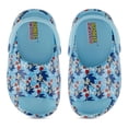 thumbnail image 5 of Sonic The Hedgehog Boys Slides, Comfort Foam Slip-on Slippers with Straps for Kids Light Blue – 7/8, 5 of 6