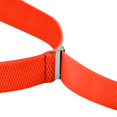 thumbnail image 5 of BIGLUFU Men's Suspenders, with Heavy Duty Clip Wide X-Back for Work Adjustable Suspenders （Orange Neon）, 5 of 8