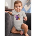 thumbnail image 2 of Cute Funbatty W Candy. Bodysuit Infant -Image by Shutterstock,  12 Months, 2 of 4