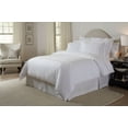 thumbnail image 3 of Pointehaven 300 Thread Count Long Staple Cotton Percale Ivory Embroidered Oversized 4 pc Sheet Set, Queen, 3 of 8