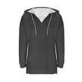 thumbnail image 6 of Oversized Half Zip Hoodies for Women, V Neck Womens Sweatshirts, Fall Pullover Winter Outfits, 6 of 7